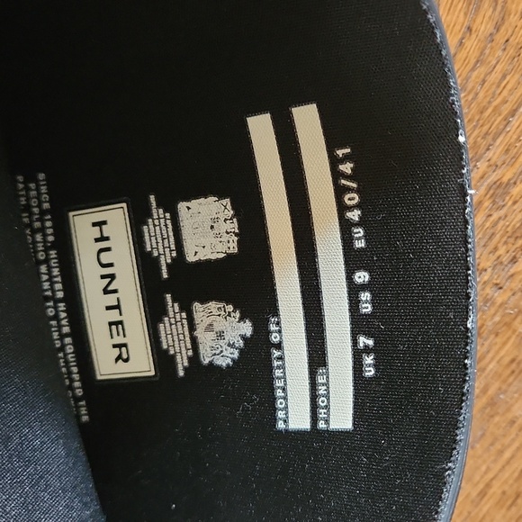 Hunters Original Tall Rain Boot - Picture 7 of 7